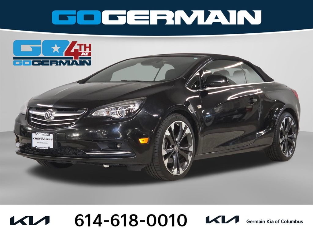Carbon Black Metallic 2016 Buick Cascada Convertible Front-Wheel Drive 6-Speed Automatic Overdrive
