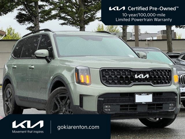 Jungle Green 2024 Kia Telluride SUV / Crossover All-Wheel Drive 8-Speed Automatic