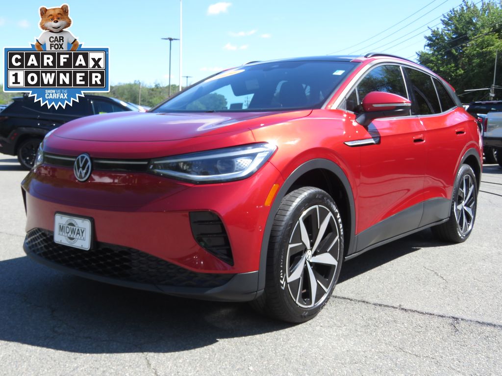 Aurora Red Metallic 2023 Volkswagen ID.4 SUV / Crossover All-Wheel Drive Automatic