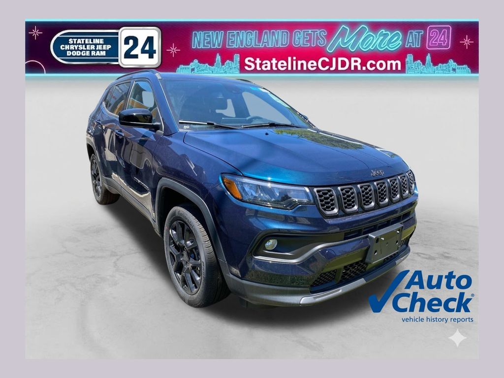 Blue Pearl 2026 Jeep Compass SUV / Crossover Four-Wheel Drive 8-Speed Automatic