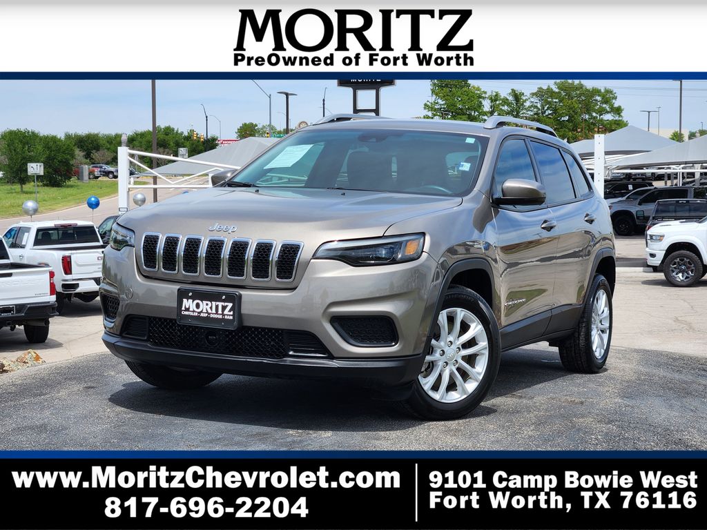 Light Brownstone Pearlcoat 2021 Jeep Cherokee Latitude FWD SUV / Crossover Front-Wheel Drive 9-Speed Automatic