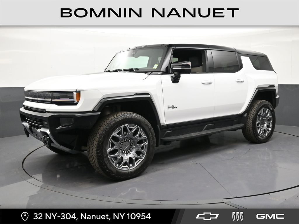 White 2026 GMC Hummer EV SUV 3X AWD SUV / Crossover All-Wheel Drive 1-Speed Automatic