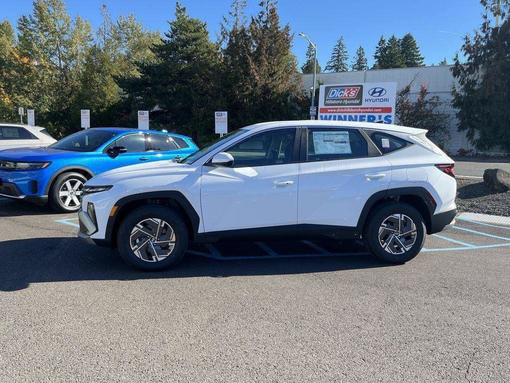 White Pearl 2026 Hyundai Tucson Hybrid SUV / Crossover All-Wheel Drive 6-Speed Automatic