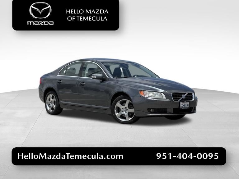 Oyster Gray Metallic 2008 Volvo S80 T6 AWD Sedan All-Wheel Drive 6-Speed Automatic