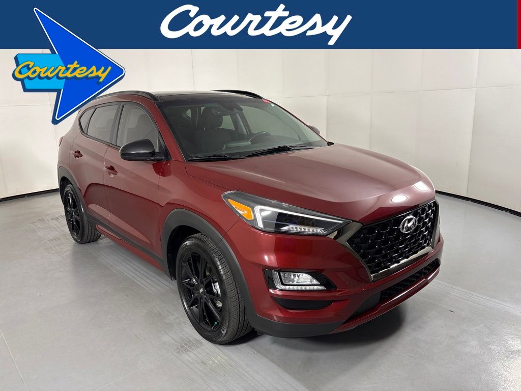 Gemstone Red 2019 Hyundai Tucson SUV / Crossover Front-Wheel Drive 6-Speed Automatic