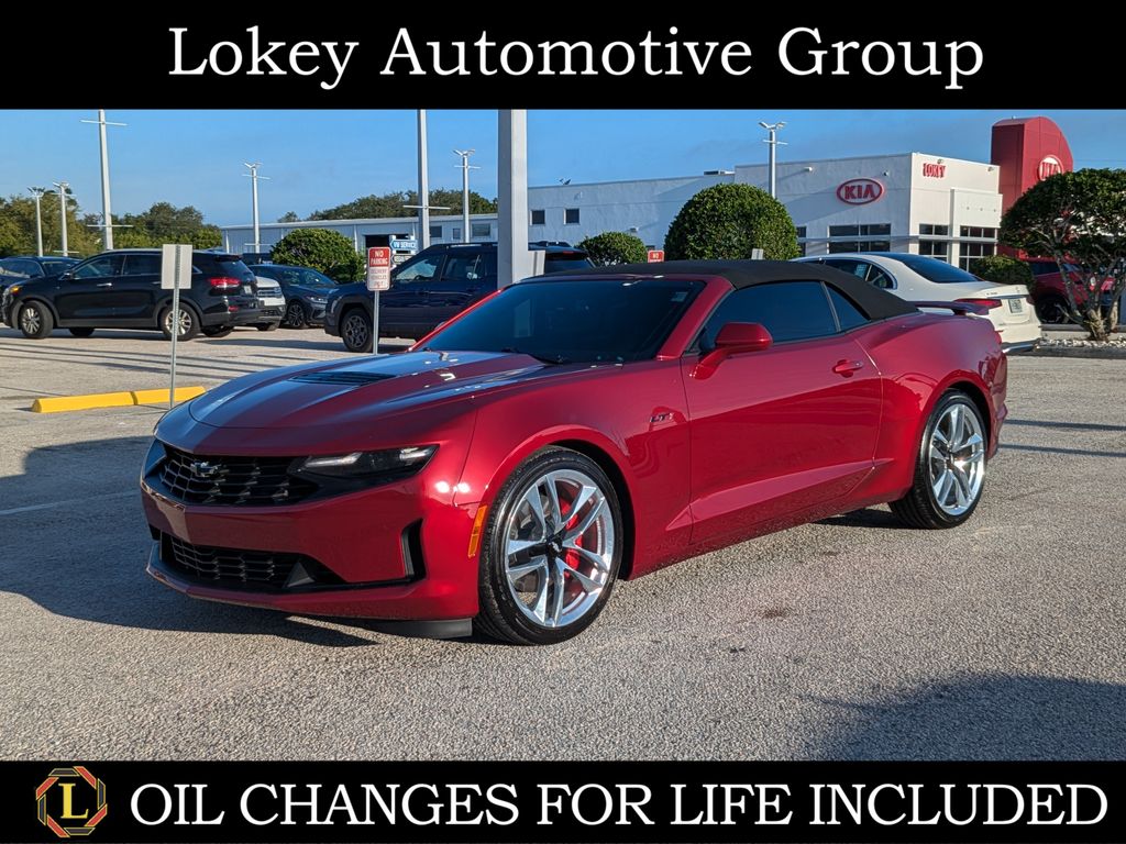 Radiant Red Tintcoat 2023 Chevrolet Camaro Convertible Rear-Wheel Drive Automatic
