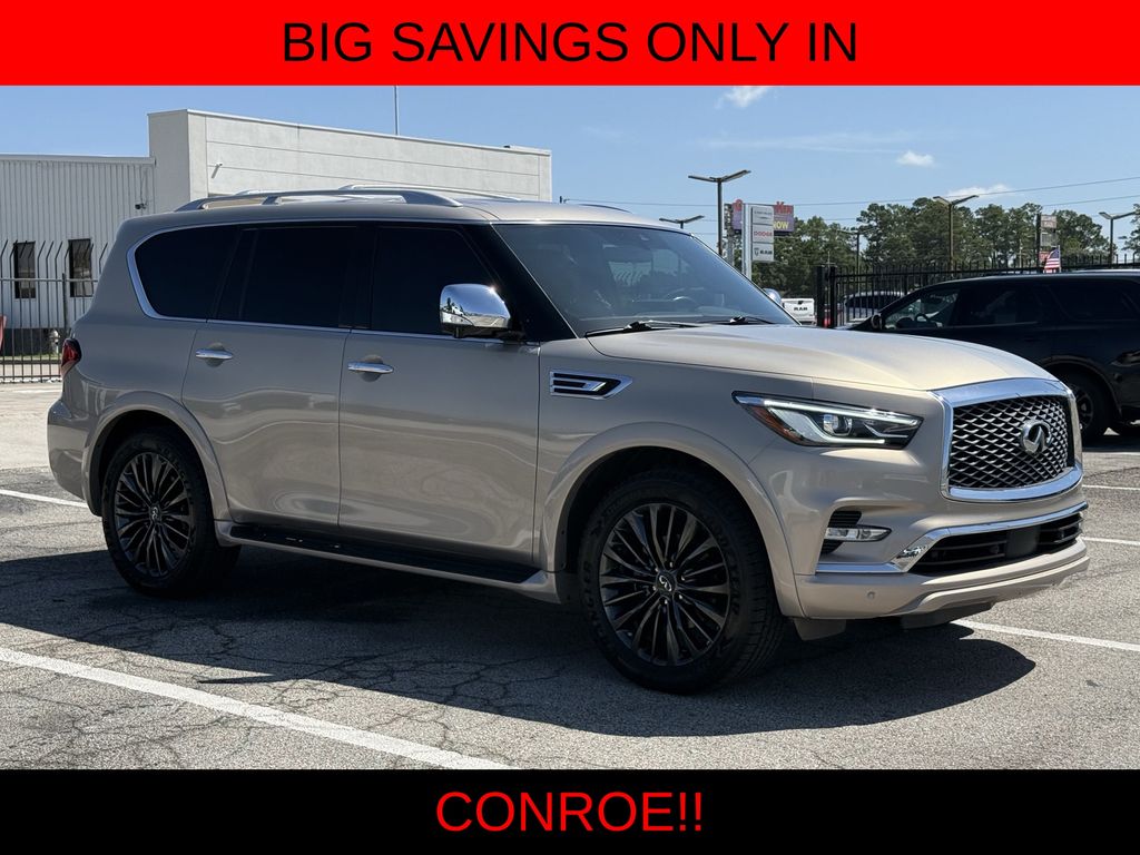 2022 INFINITI QX80 Sensory Beige at Shottenkirk Kia Fort Bend