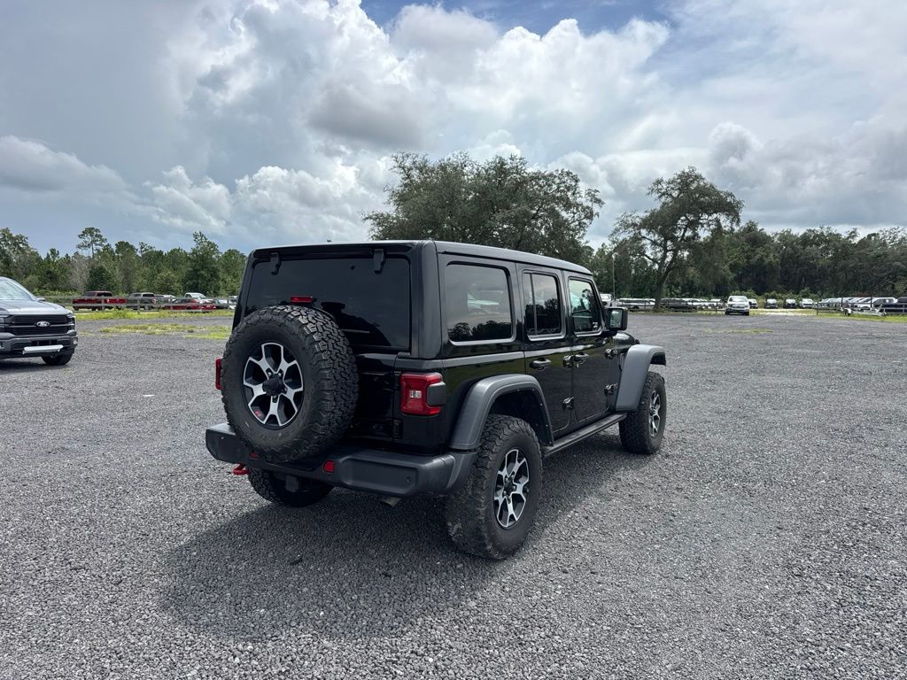 2021 Black Clearcoat Jeep Wrangler Unlimited Rubicon 4X4 SUV
