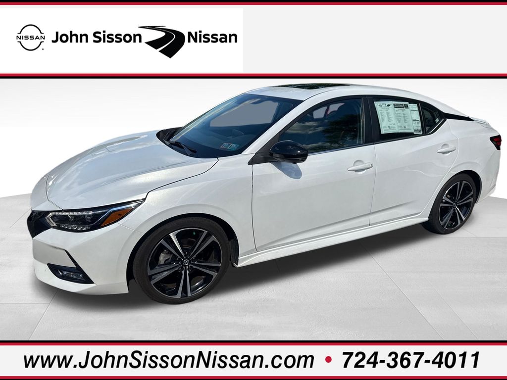 2023 Nissan Sentra SR White at Auto Express Mitsubishi