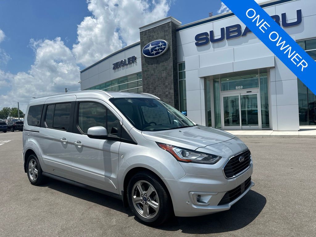 Silver Metallic 2019 Ford Transit Connect Van Front-Wheel Drive 8-Speed Automatic