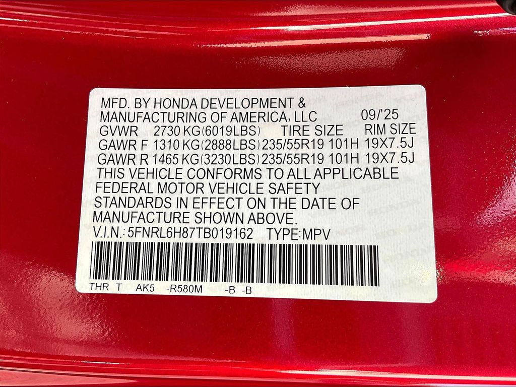 2026 Honda Odyssey — photo 17