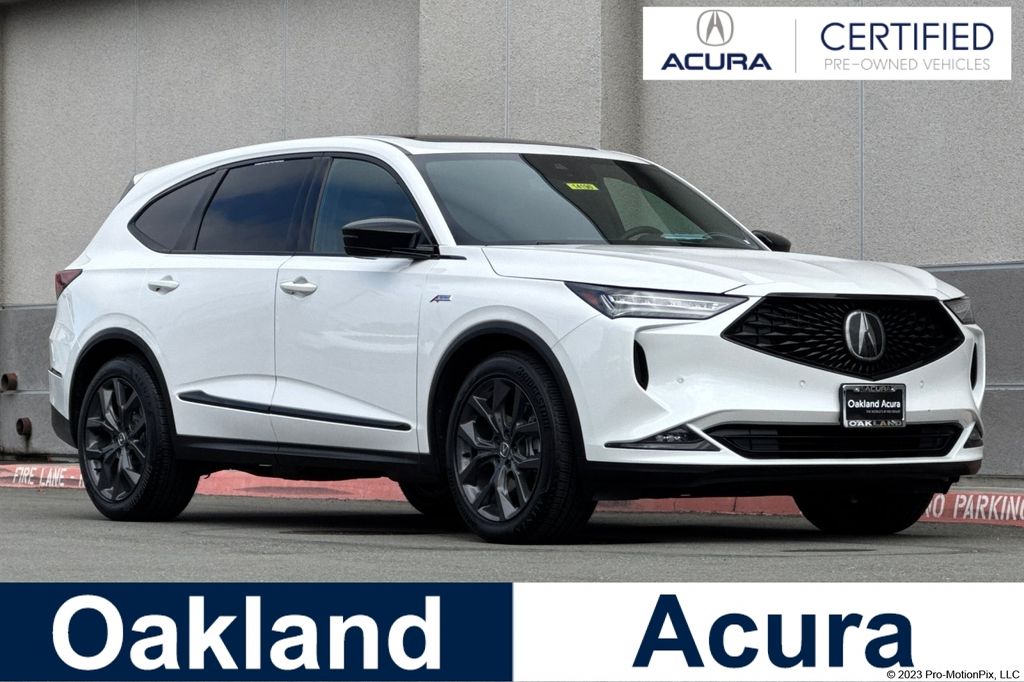Platinum White Pearl 2023 Acura MDX SH-AWD with A-SPEC Package SUV / Crossover All-Wheel Drive Automatic