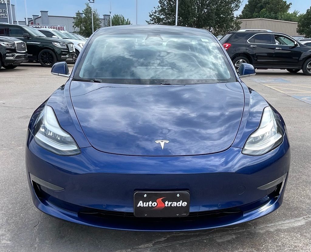 2020 Tesla Model 3 Standard Range Plus Blue at Bayshore Chrysler Jeep Dodge Ram