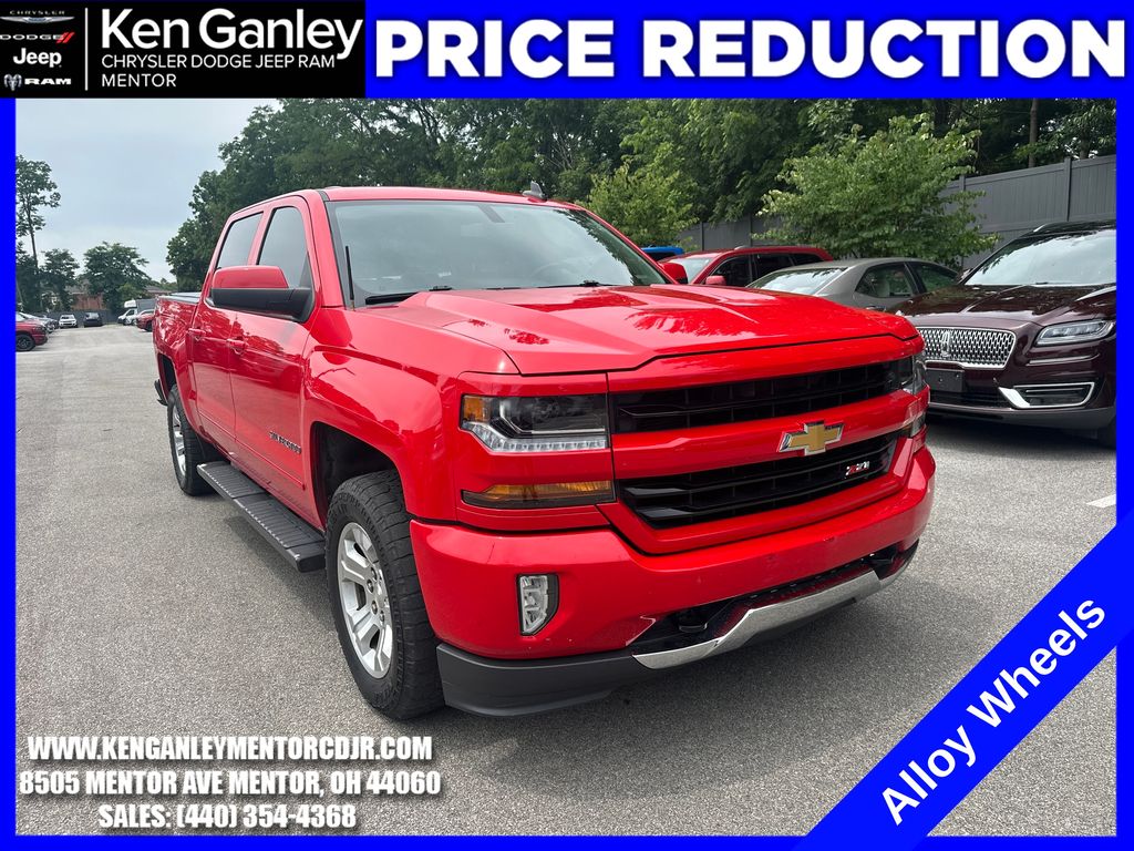  2018 Chevrolet Silverado 1500 LT Crew Cab 4WD   