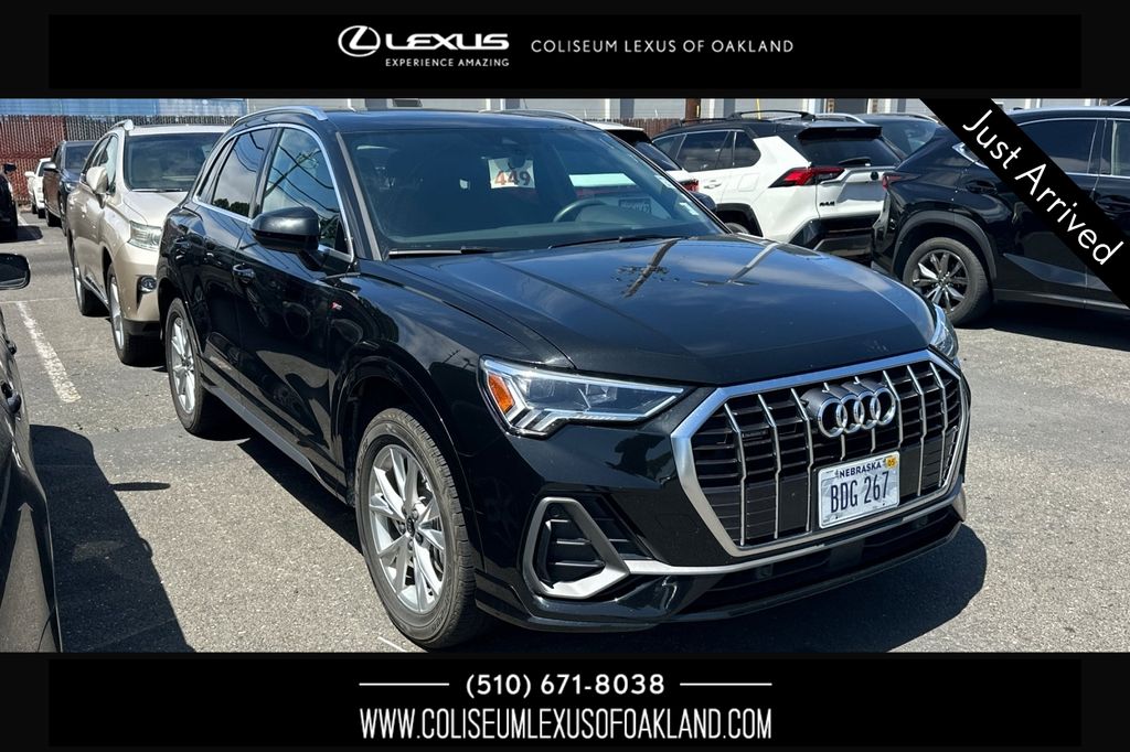 Mythos Black Metallic 2025 Audi Q3 SUV / Crossover All-Wheel Drive 8-Speed Automatic