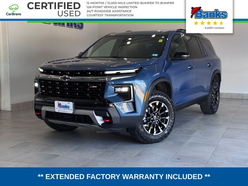 Lakeshore Blue Metallic 2024 Chevrolet Traverse SUV / Crossover Four-Wheel Drive 8-Speed Automatic