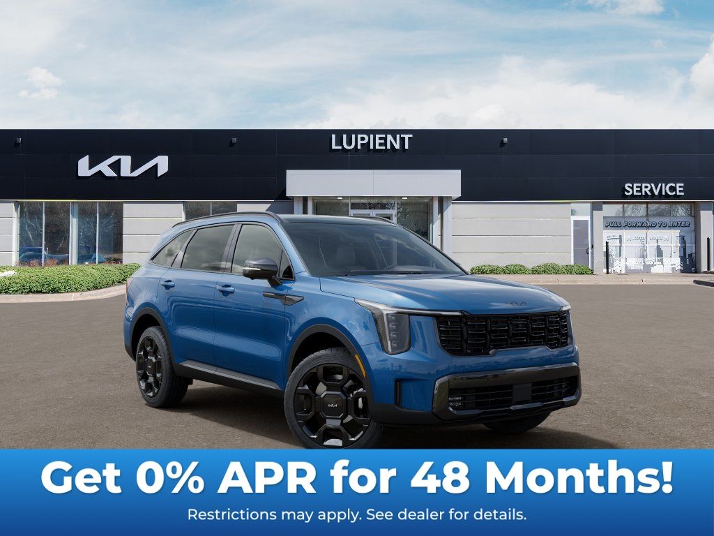 Mineral Blue 2026 Kia Sorento Hybrid SUV / Crossover All-Wheel Drive 6-Speed Automatic
