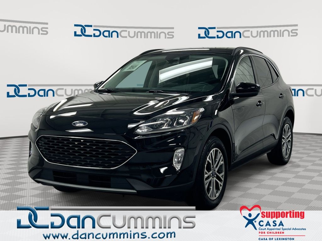 Agate Black Metallic 2022 Ford Escape SUV / Crossover All-Wheel Drive 8-Speed Automatic