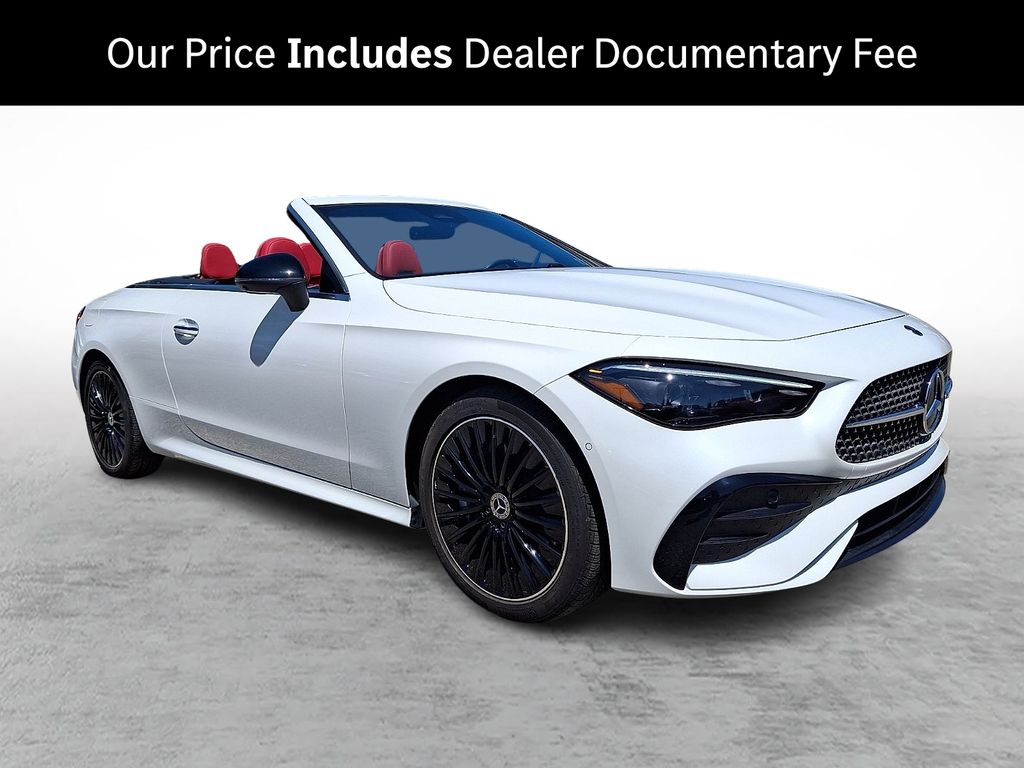 MANUFAKTUR Moonlight White Metallic 2024 Mercedes-Benz CLE Convertible All-Wheel Drive 9-Speed Automatic