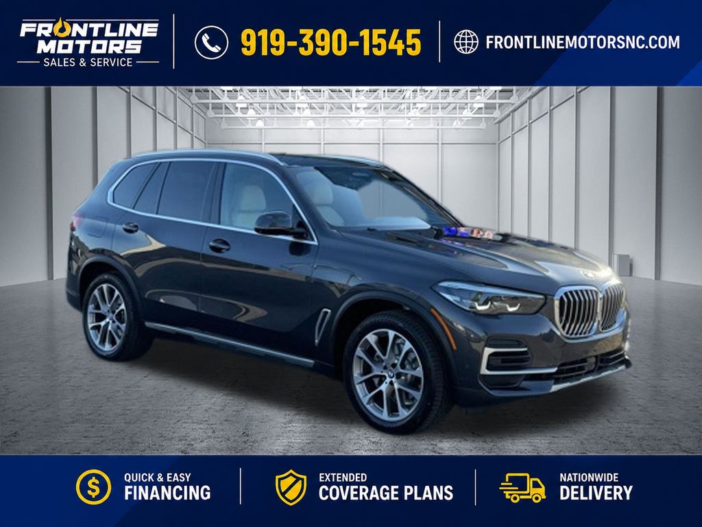 Gray (Dark Graphite Metallic) 2022 BMW X5 SUV / Crossover All-Wheel Drive 8-Speed Automatic
