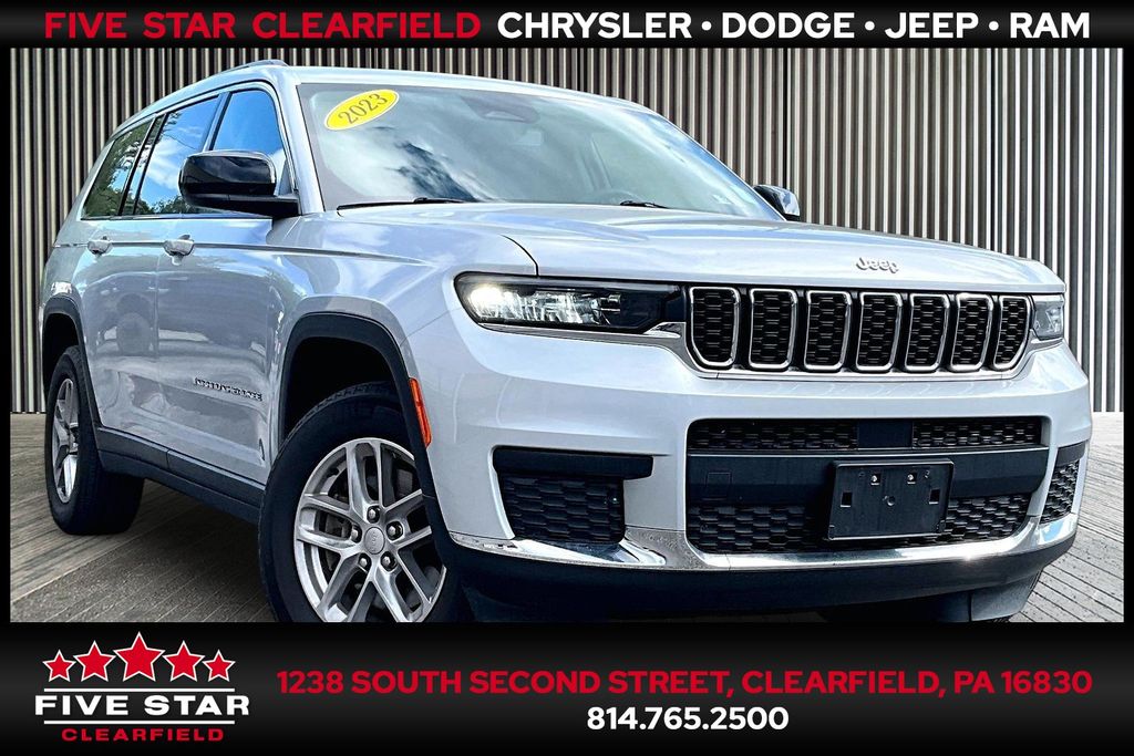 Silver Zynith 2023 Jeep Grand Cherokee L SUV / Crossover Four-Wheel Drive 8-Speed Automatic