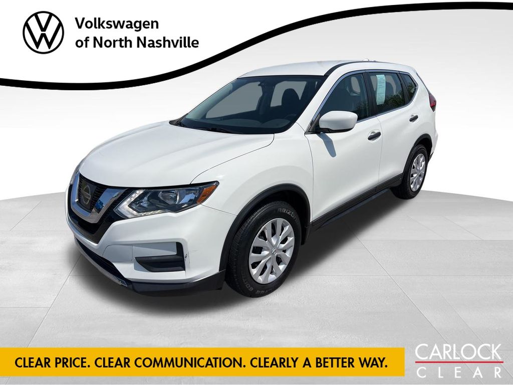 Glacier White 2017 Nissan Rogue S FWD SUV / Crossover Front-Wheel Drive Continuously Variable Transmission