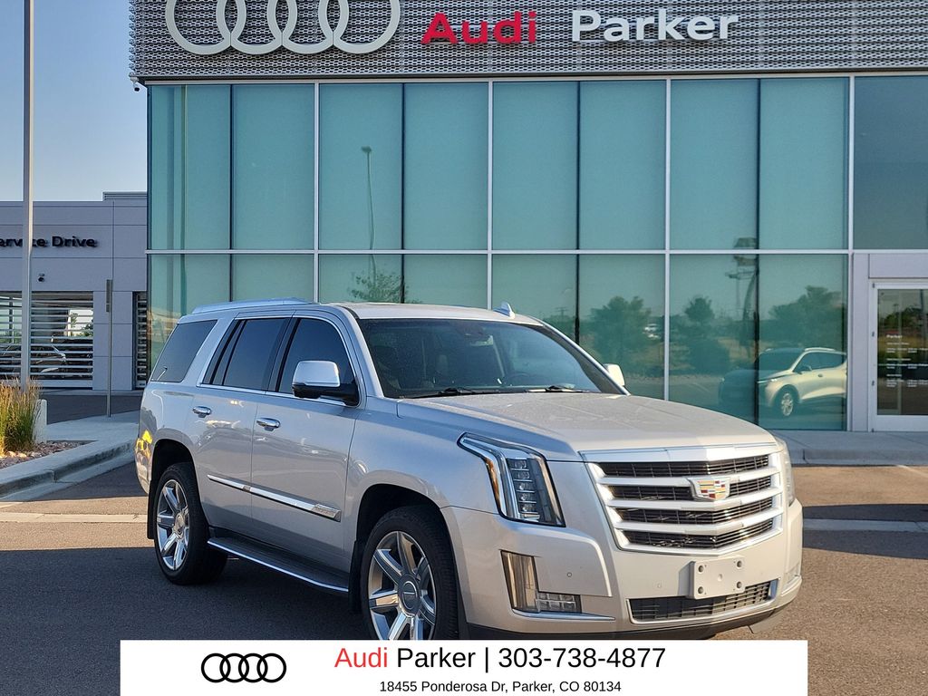 Radiant Silver Metallic 2016 Cadillac Escalade SUV / Crossover Four-Wheel Drive 8-Speed Automatic
