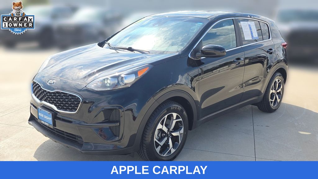 Black Cherry Pearl 2022 Kia Sportage SUV / Crossover Front-Wheel Drive 6-Speed Automatic Overdrive