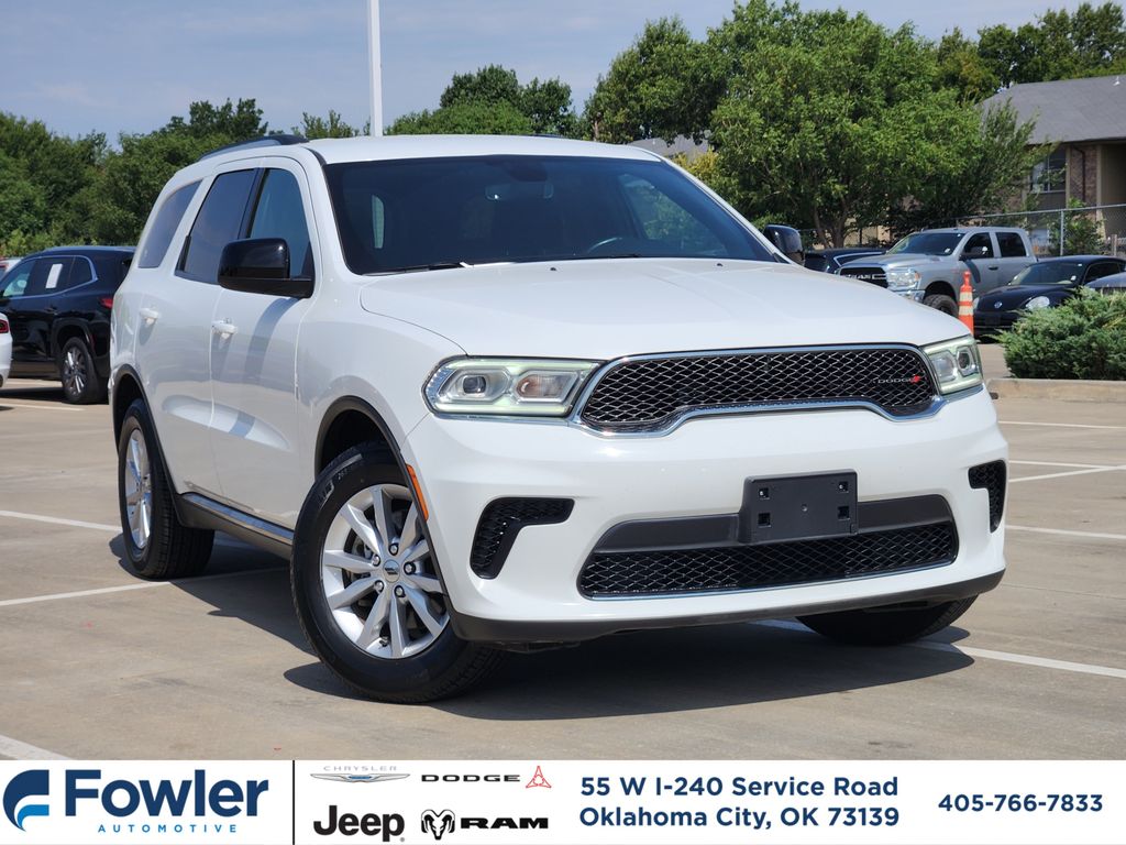 White Knuckle Clearcoat 2023 Dodge Durango SUV / Crossover Rear-Wheel Drive 8-Speed Automatic