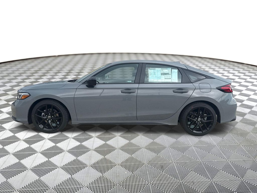 Urban Gray Pearl 2026 Honda Civic Hatchback Sport FWD Hatchback Front-Wheel Drive Continuously Variable Transmission
