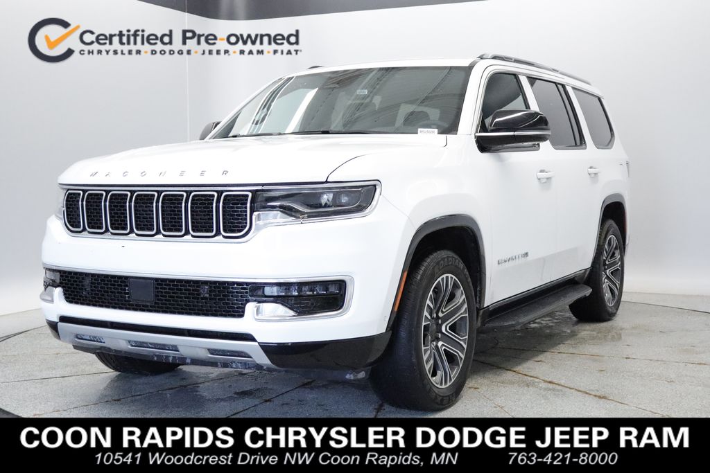 Bright White Clearcoat 2024 Jeep Wagoneer SUV / Crossover Four-Wheel Drive 8-Speed Automatic