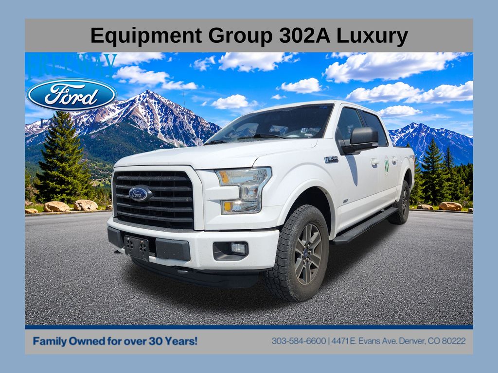  2016 Ford F-150 XLT SuperCrew 4WD   