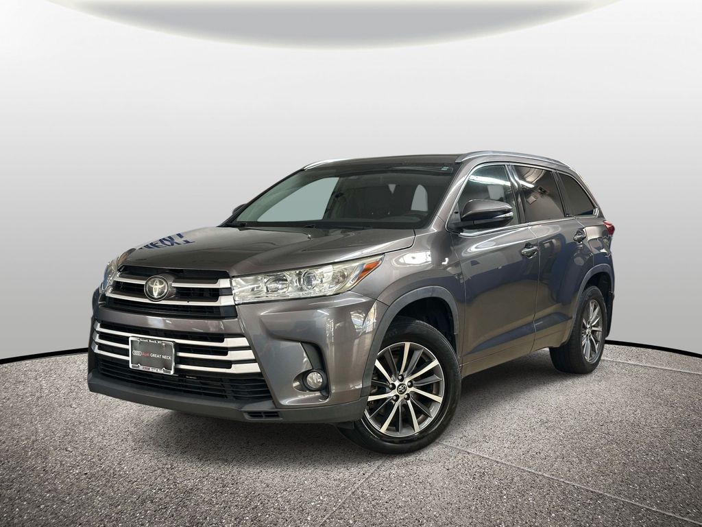 Predawn Gray Mica 2018 Toyota Highlander SUV / Crossover All-Wheel Drive 8-Speed Automatic