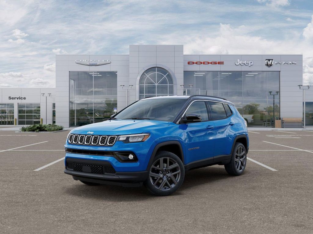Hydro Blue Pearlcoat 2026 Jeep Compass Limited 4WD SUV / Crossover Four-Wheel Drive 8-Speed Automatic