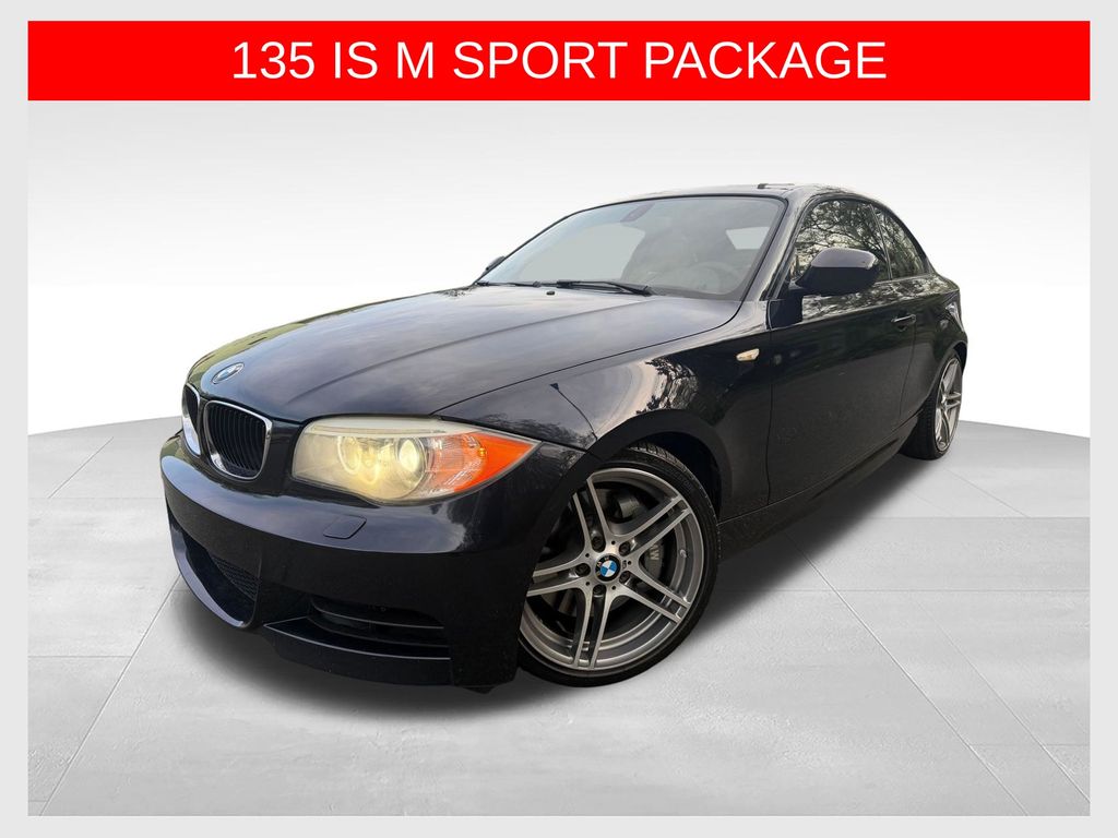 Carbon Black Metallic 2013 BMW 1 Series Coupe Rear-Wheel Drive 7-Speed Automatic