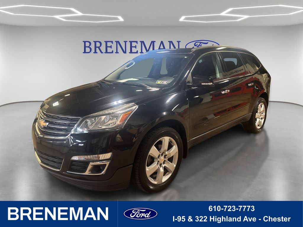 Mosaic Black Metallic 2016 Chevrolet Traverse 1LT AWD SUV / Crossover All-Wheel Drive 6-Speed Automatic