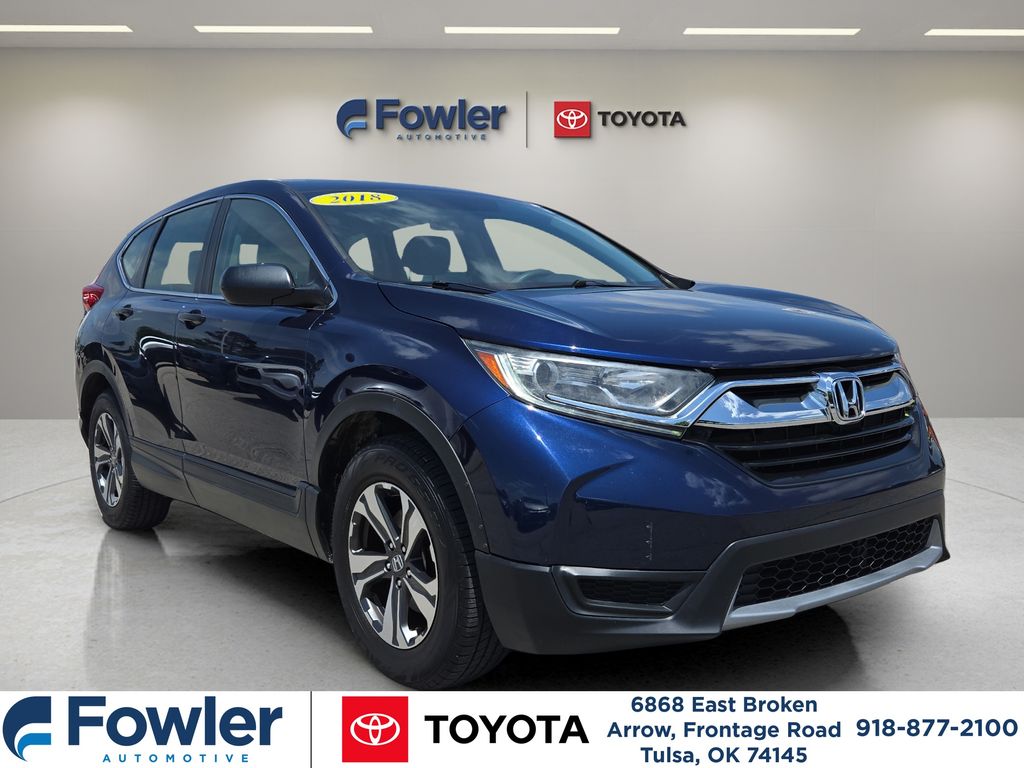 Black (Obsidian Blue Pearl) 2018 Honda CR-V SUV / Crossover Front-Wheel Drive Continuously Variable Transmission