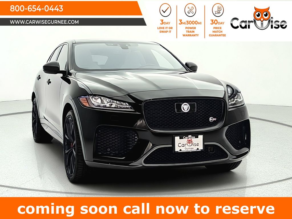 Black 2020 Jaguar F-PACE SUV / Crossover All-Wheel Drive 8-Speed Automatic