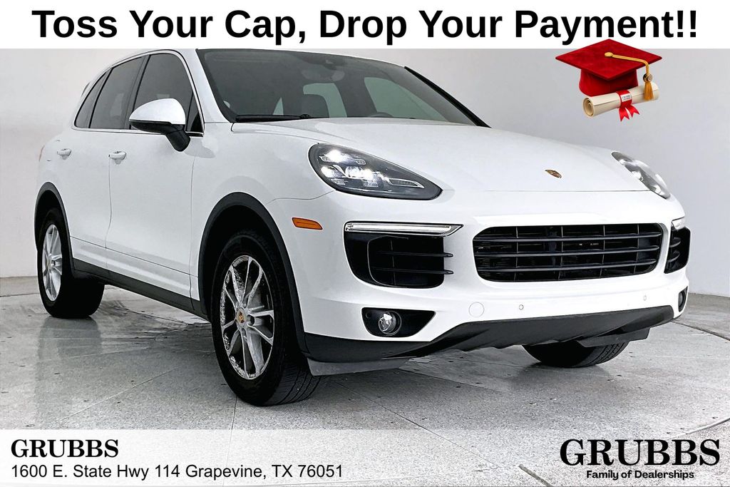 White 2016 Porsche Cayenne AWD SUV / Crossover All-Wheel Drive 8-Speed Automatic