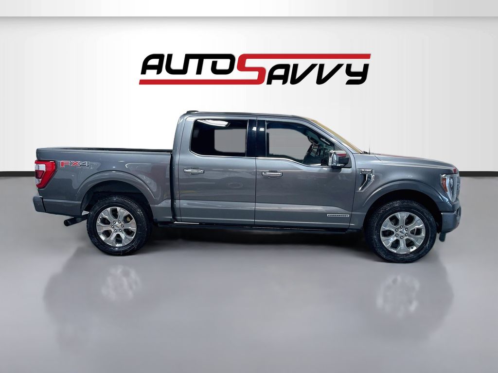 Used 2021 Gray Metallic Ford Platinum image 8