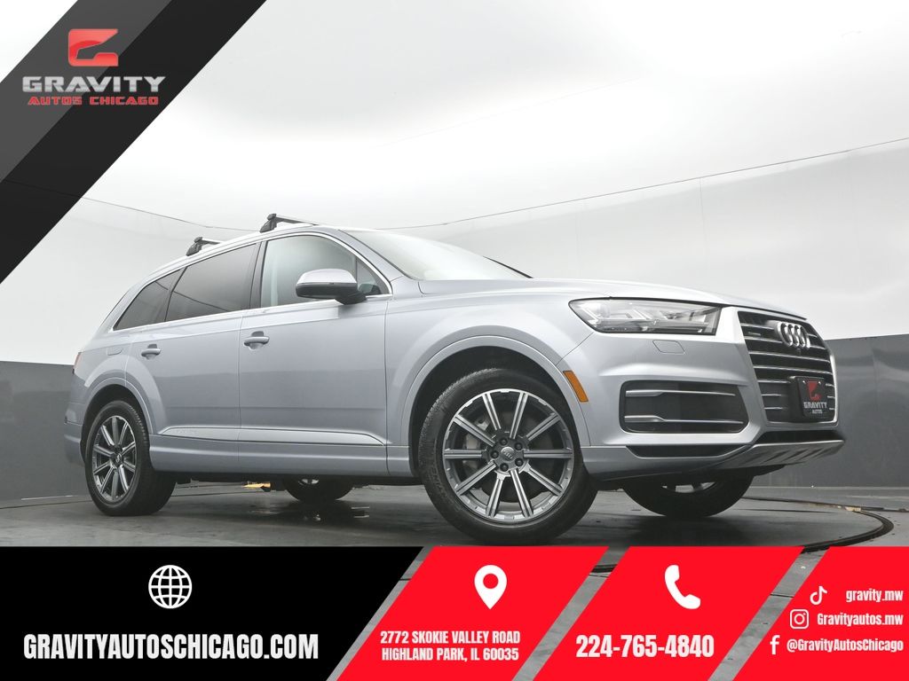 Florett Silver Metallic 2019 Audi Q7 SUV / Crossover All-Wheel Drive 8-Speed Automatic