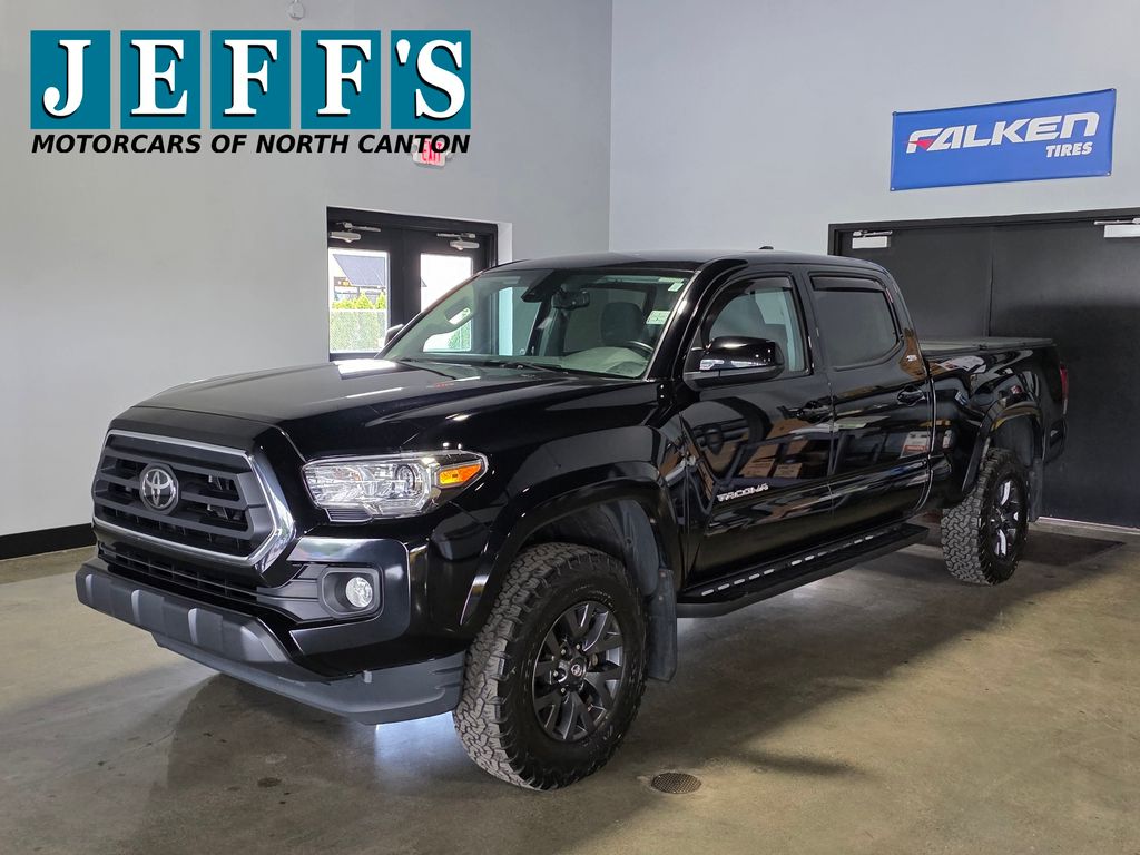 Midnight Black Metallic 2020 Toyota Tacoma Pickup Truck Four-Wheel Drive 6-Speed Automatic
