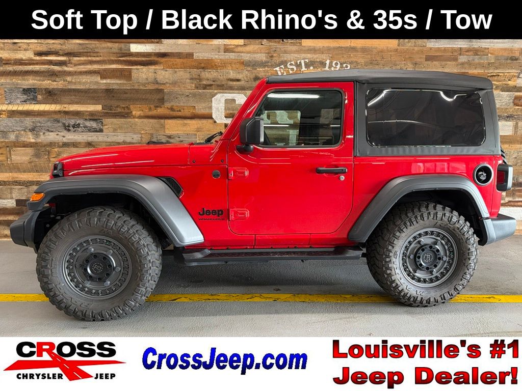 firecracker red clearcoat 2026 Jeep Wrangler SUV / Crossover Four-Wheel Drive 8-Speed Automatic