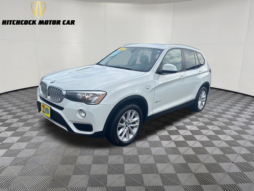 Alpine White 2017 BMW X3 SUV / Crossover All-Wheel Drive 8-Speed Automatic