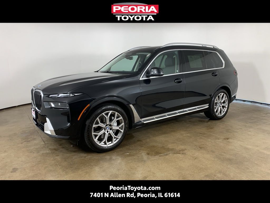 Black Sapphire Metallic 2025 BMW X7 xDrive40i AWD SUV / Crossover All-Wheel Drive 8-Speed Automatic