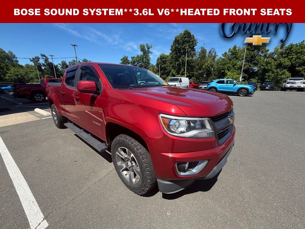 Red Rock 2015 Chevrolet Colorado Pickup Truck Four-Wheel Drive 6-Speed Automatic