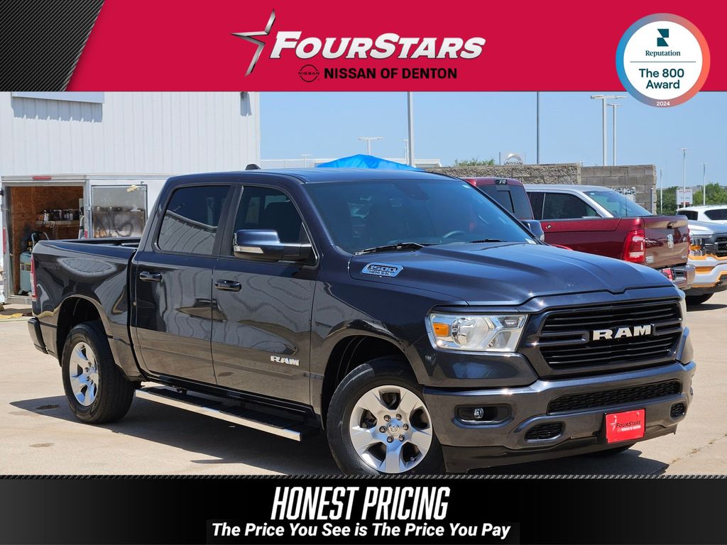 Gray (Maximum Steel Metallic Clearcoat) 2021 RAM 1500 Pickup Truck 4X2 8-Speed Automatic