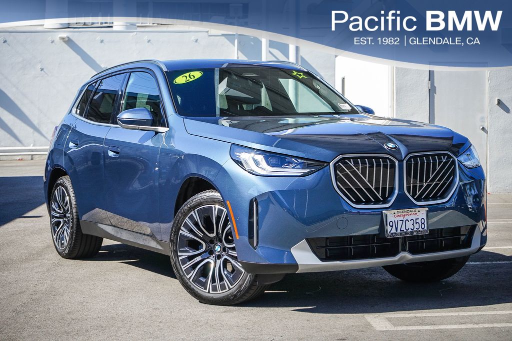 Arctic Race Blue Metallic 2026 BMW X3 SUV / Crossover All-Wheel Drive 8-Speed Automatic