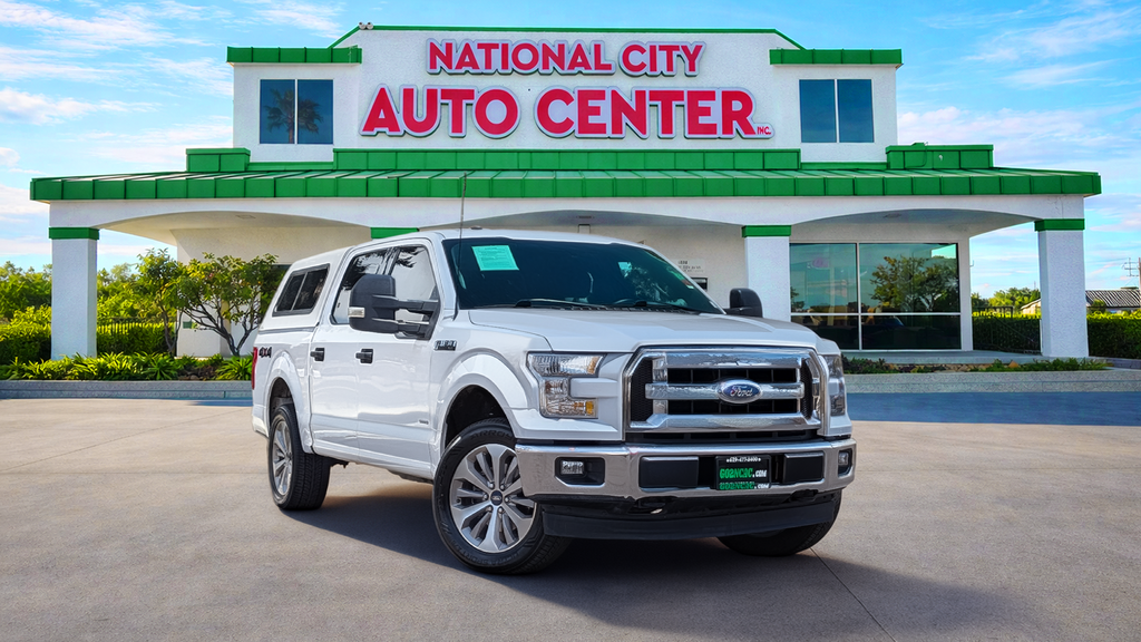 Oxford White 2017 Ford F-150 Pickup Truck Four-Wheel Drive 6-Speed Automatic