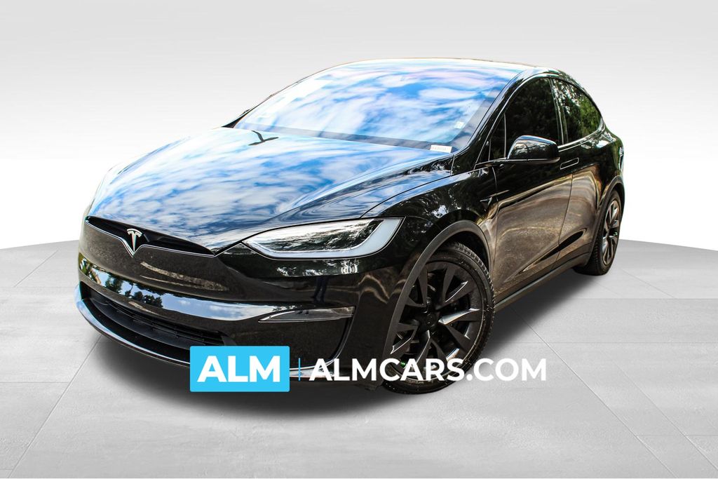 Black 2024 Tesla Model X AWD SUV / Crossover All-Wheel Drive 1-Speed Automatic